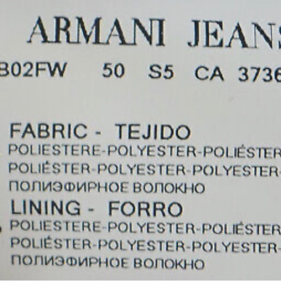 ARMANI JEANS OMBRE PUFFER WOMAN JACKET SIZE 6 - Picture 8 of 12